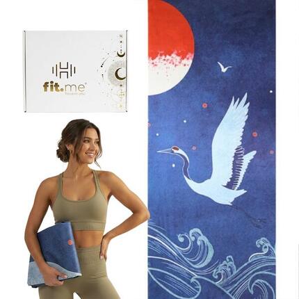 Mata do jogi zamszowa Fit.me Żuraw 1,5mm