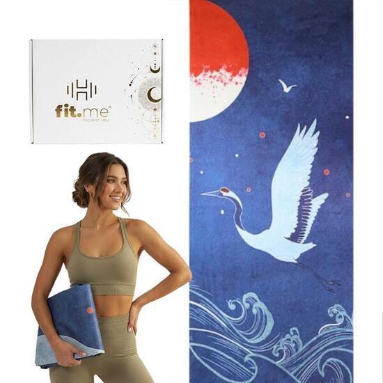 Mata do jogi zamszowa Fit.me Żuraw 1,5mm