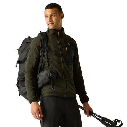Veste Polaire SCARIS Homme (Kaki Foncé)