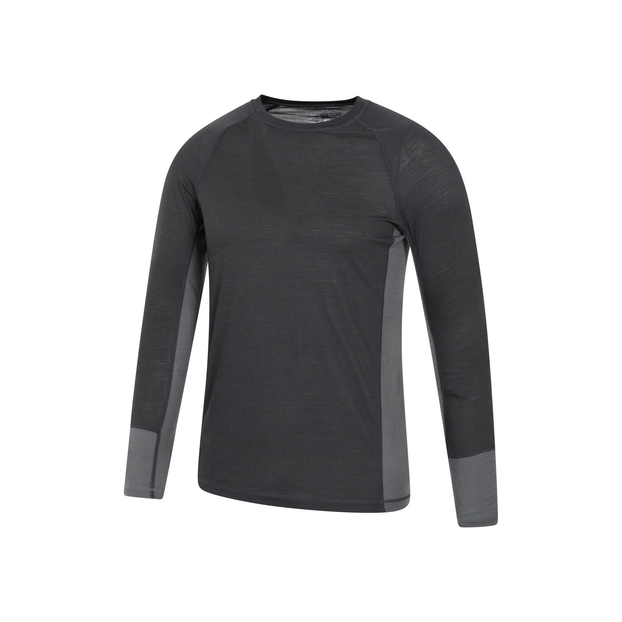 Haut Thermique Manches Longues Homme (Charbon) 3/4
