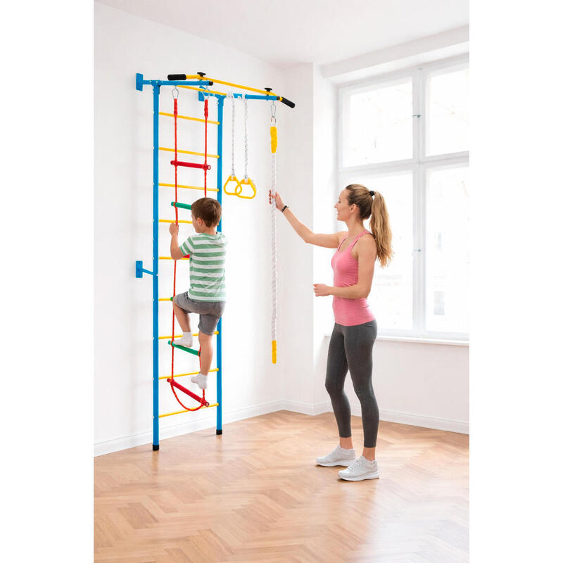 Smart Scară Suedeză pentru Copii cu Bară Tracțiuni