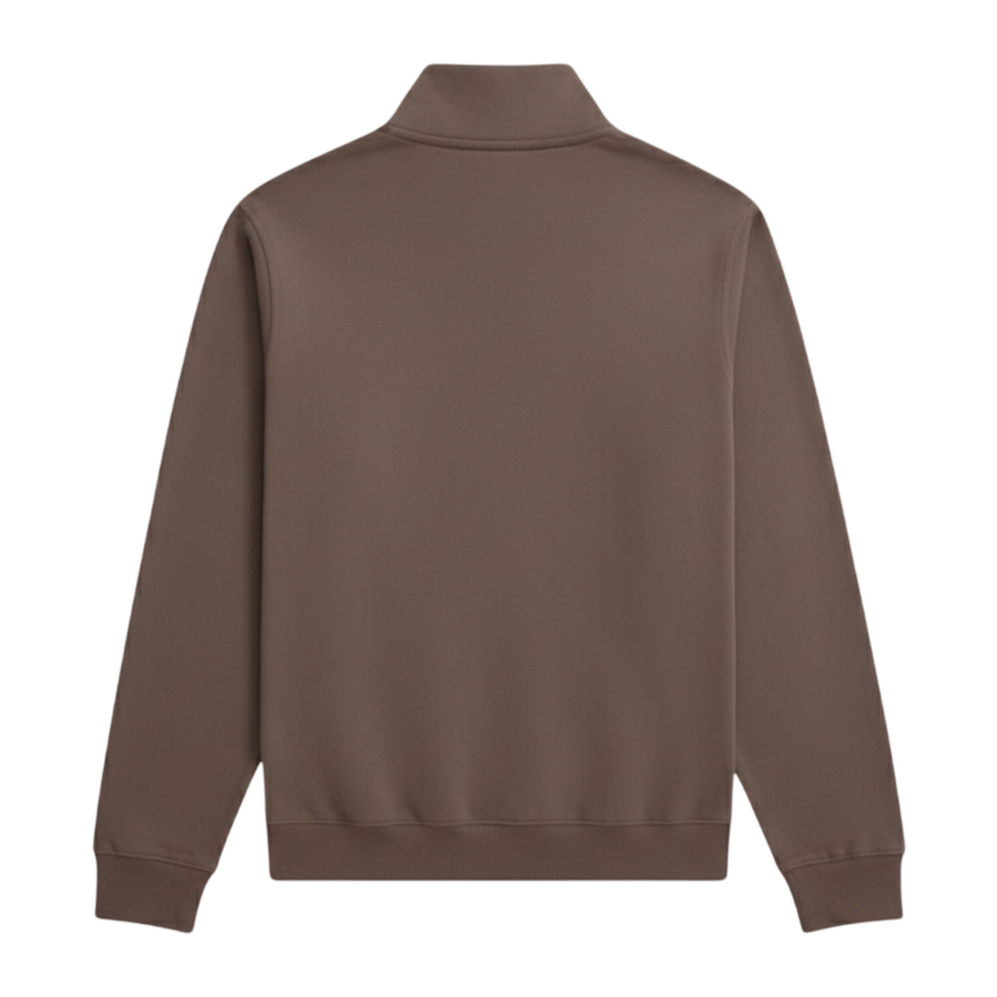 "Sid" Sweatshirt für , mit halbem Reißverschluss Herren Braun 2/2