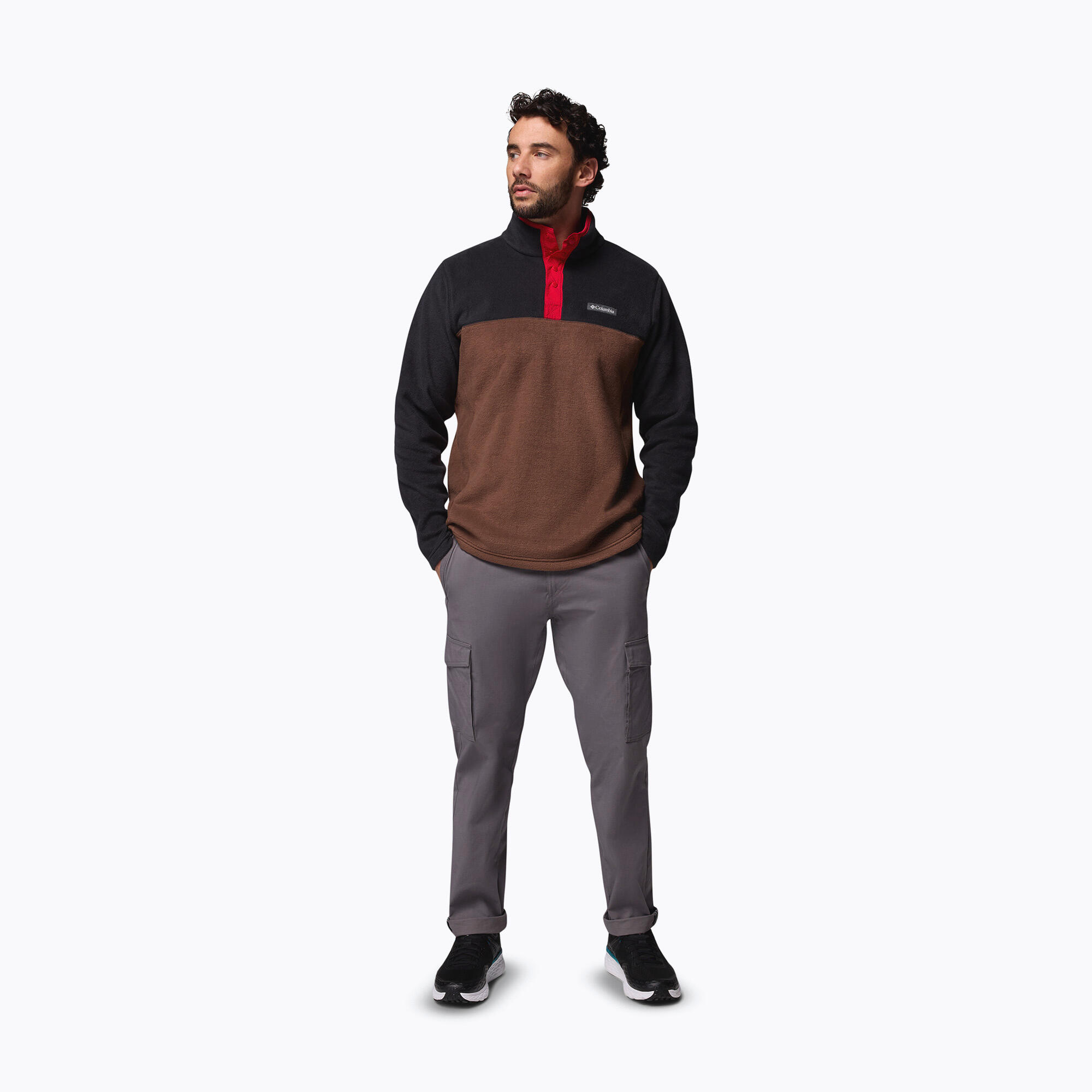 Sweat-shirt homme Columbia Steens Mountain Half Snap II 2/6