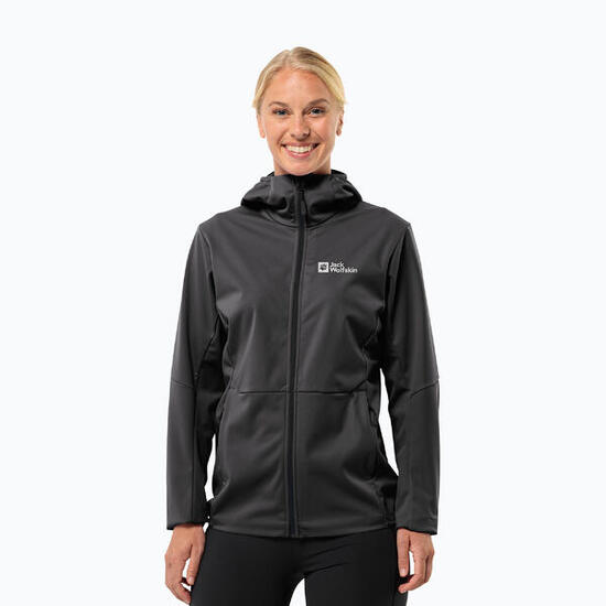 Damen Softshelljacke Jack Wolfskin Feldberg Hoody