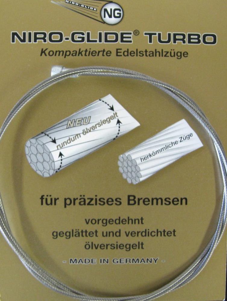 Fasi rembinnenkabel RVS met bolnippel 800 mm Ø1,5 mm per stuk verpakt 2/3