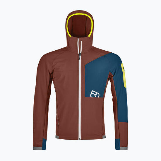 Veste softshell homme ORTOVOX Berrino à capuche