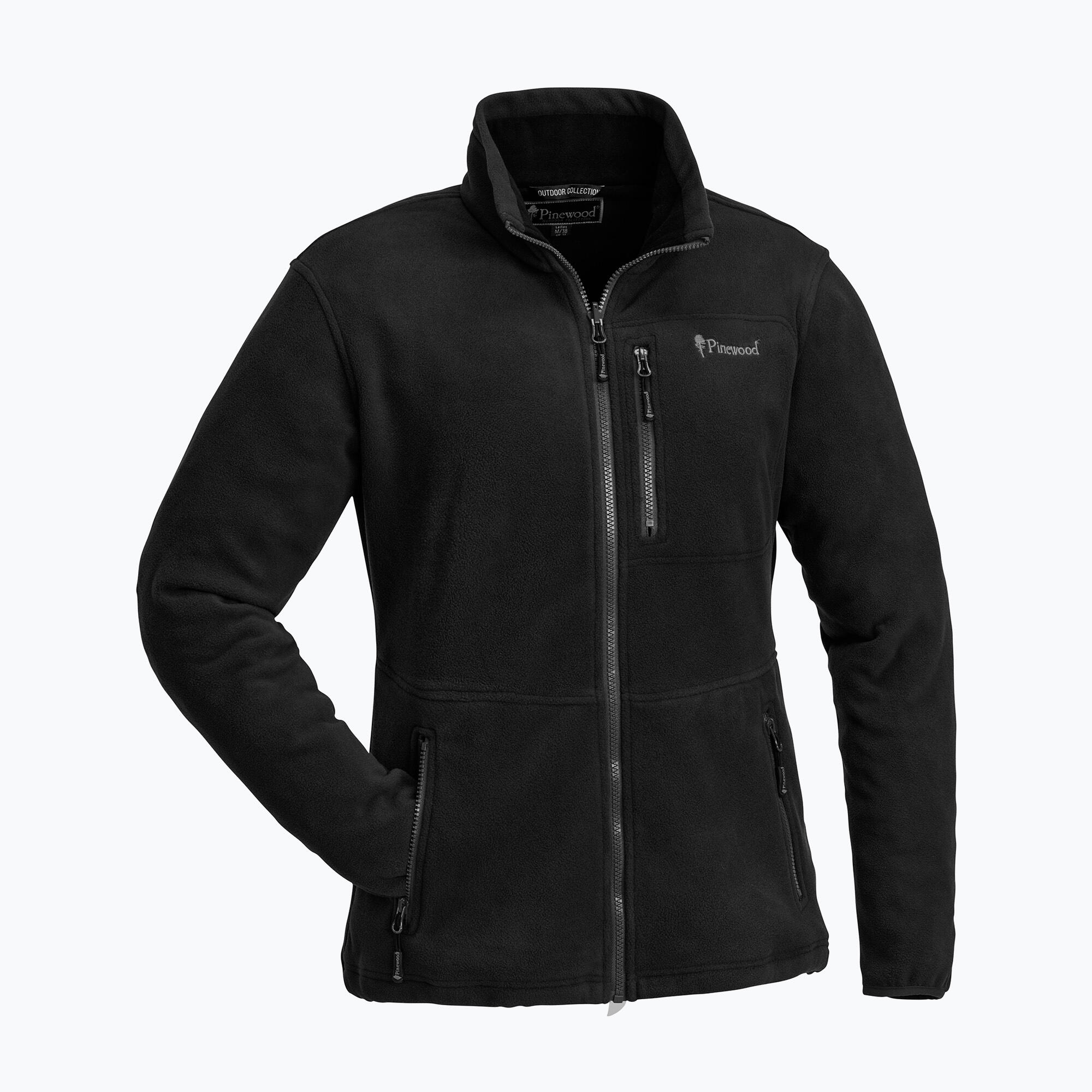 Sweat-shirt de trekking pour femme Pinewood Finnveden Fleece 1/2