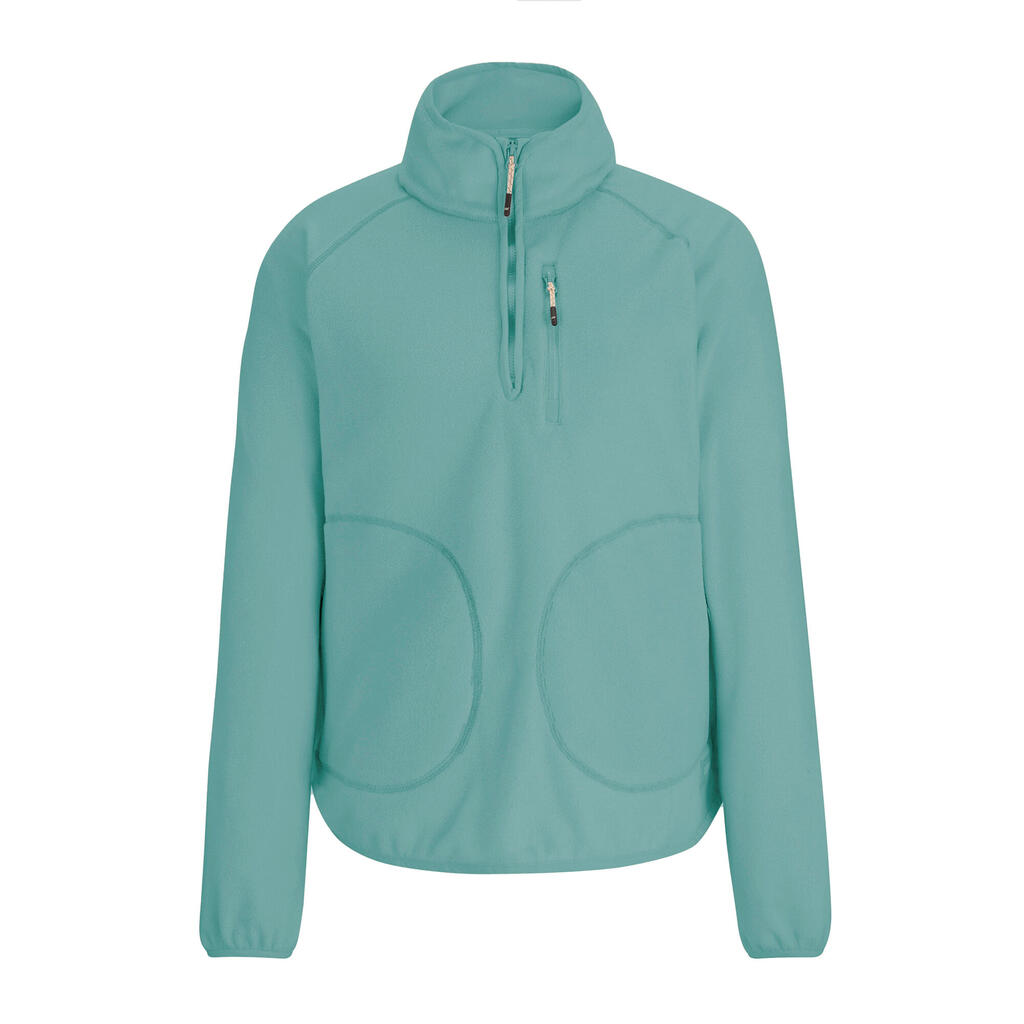 Womens/Ladies Frankie Quarter Zip Fleece Top (Ivy Moss)