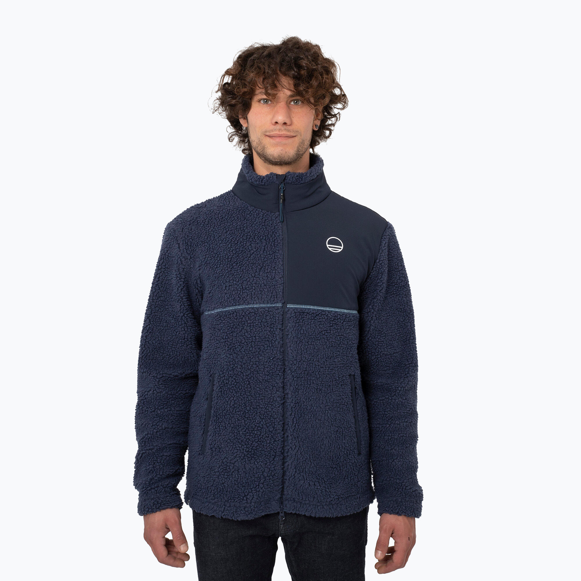 Heren fleece trui Wild Country Spotter 3/7