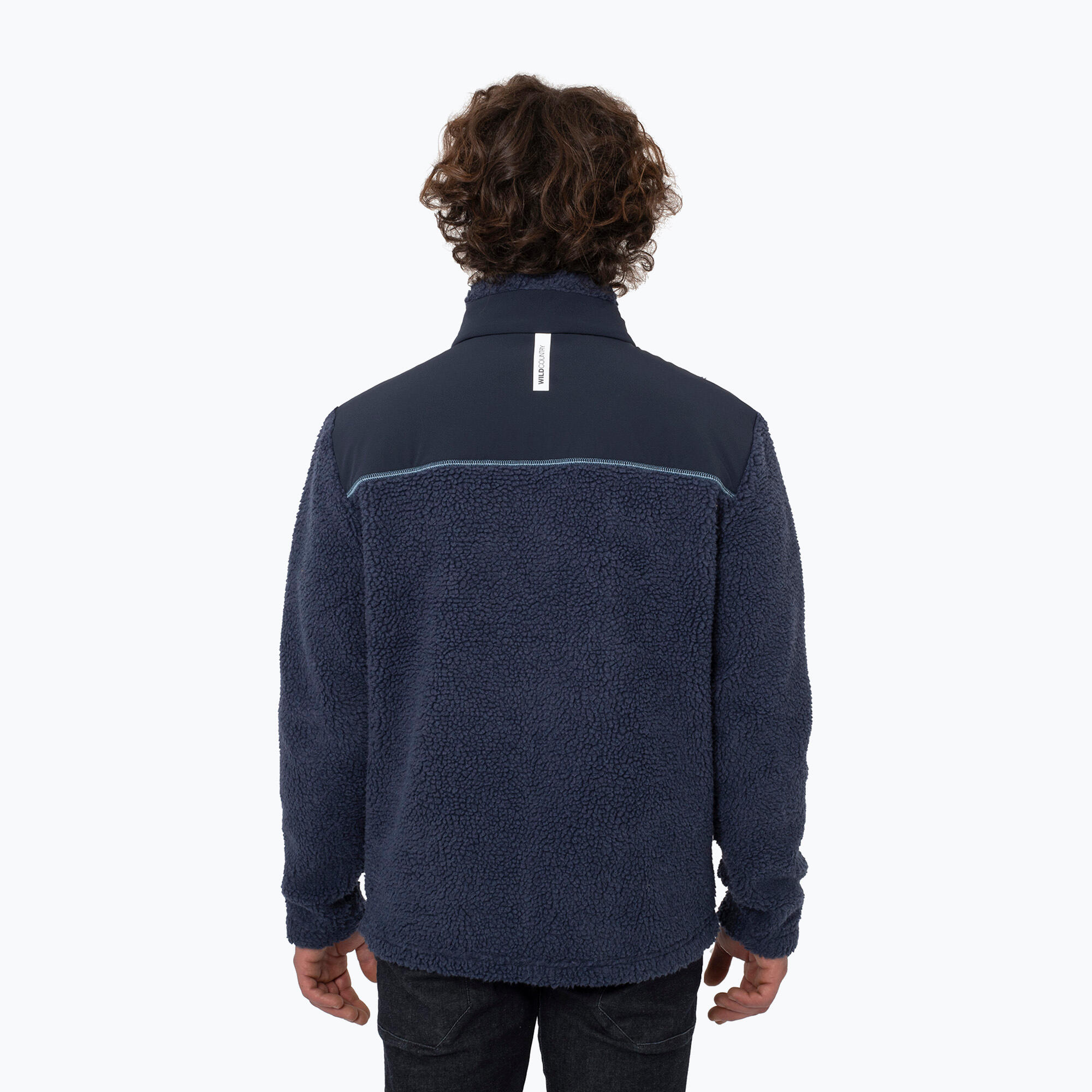 Heren fleece trui Wild Country Spotter 2/7