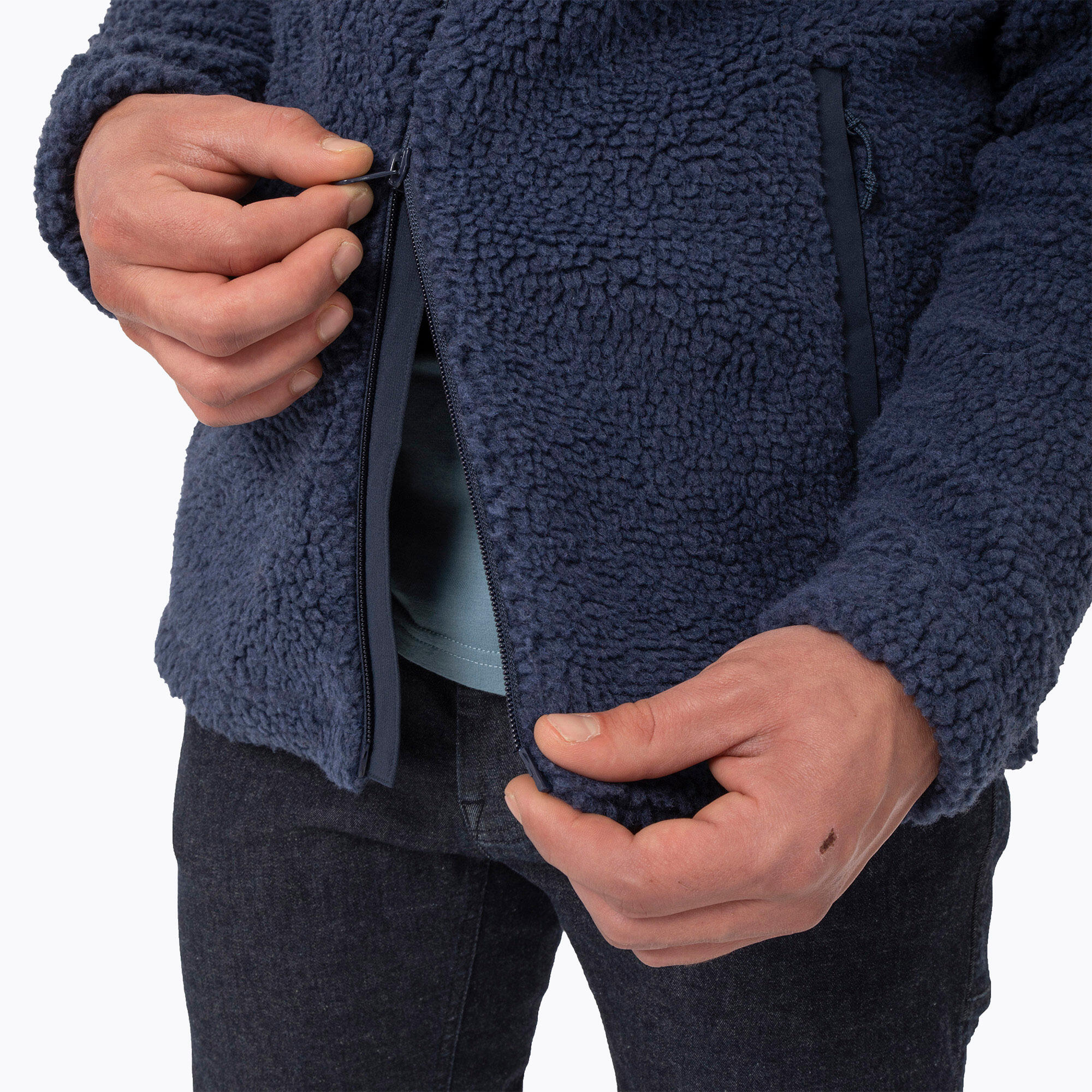 Heren fleece trui Wild Country Spotter 5/7