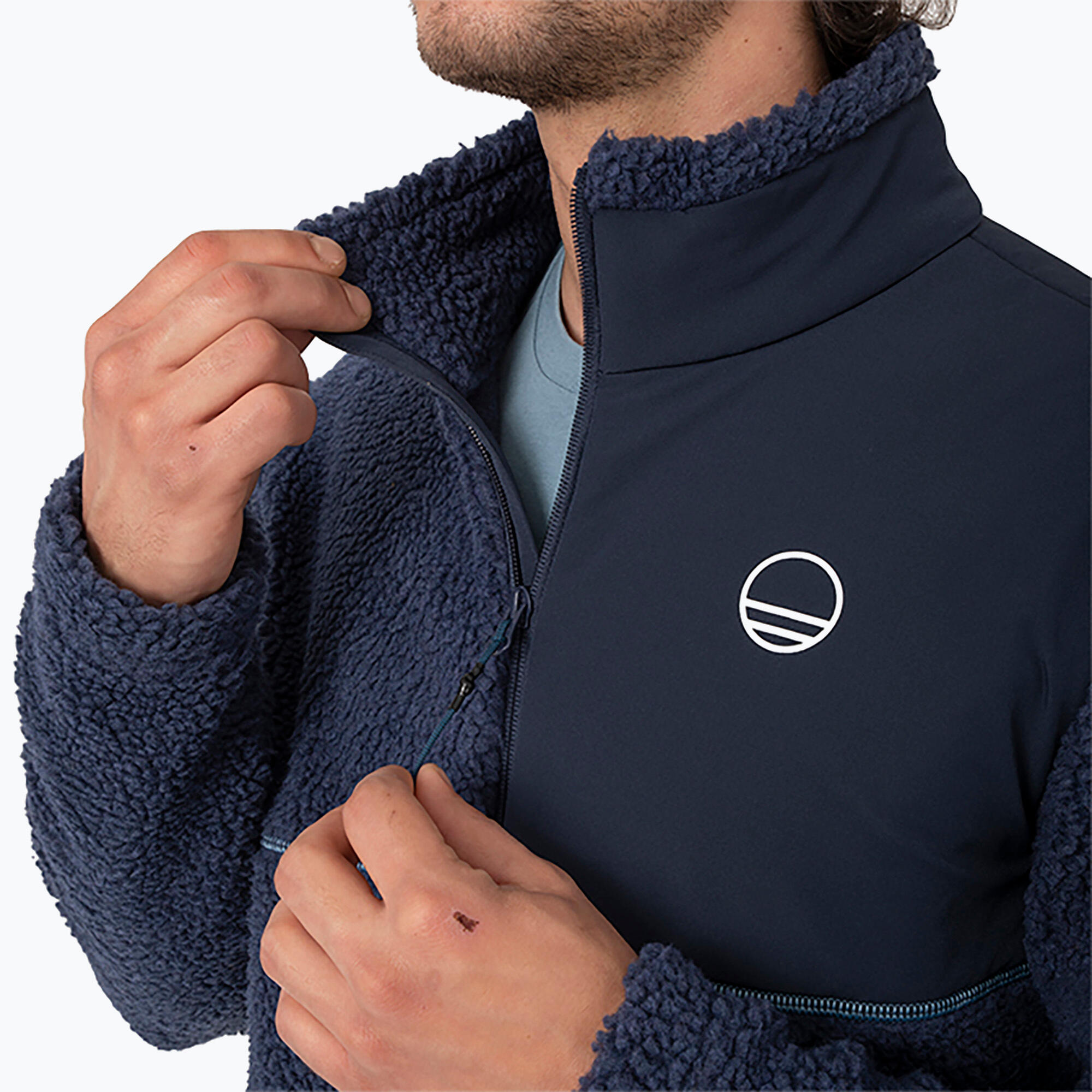 Heren fleece trui Wild Country Spotter 4/7