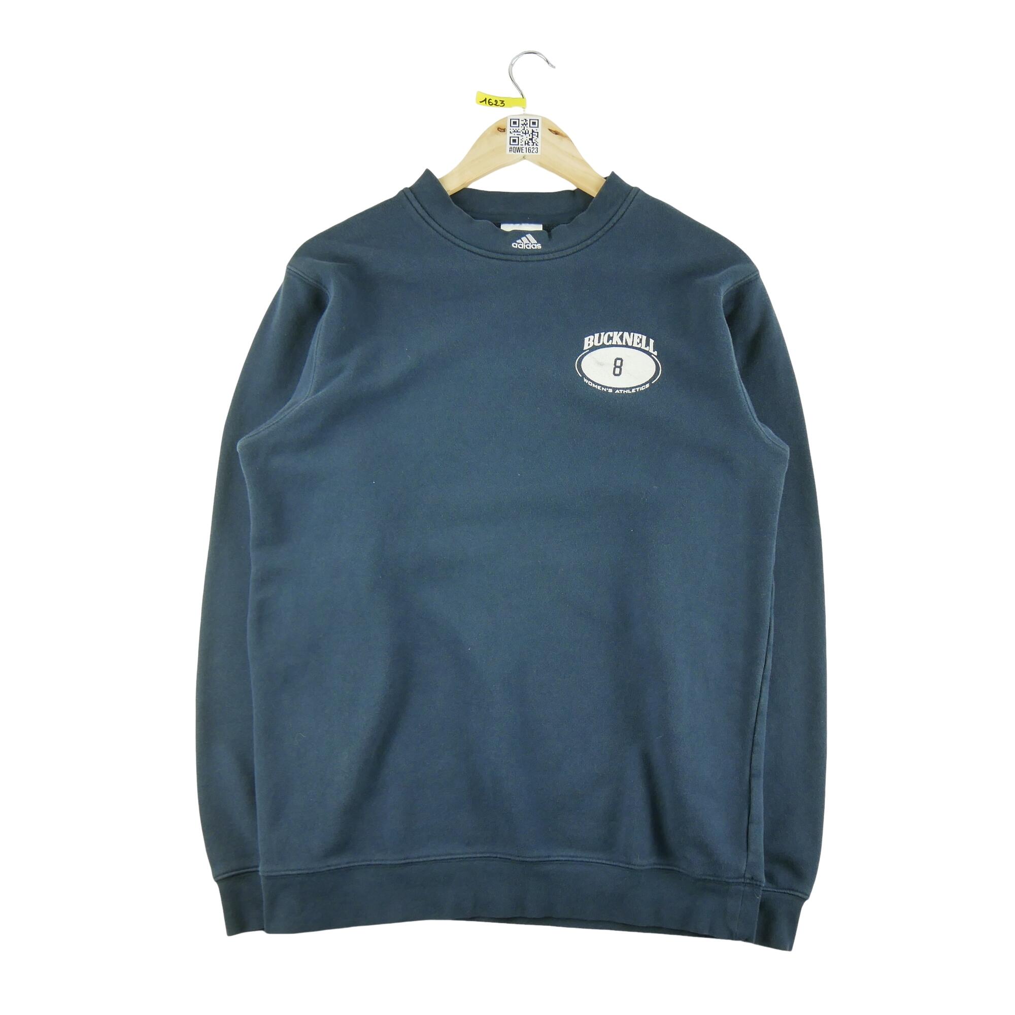 ADIDAS Reconditionné - Sweat Femme Bucknell University Marine - Bon État