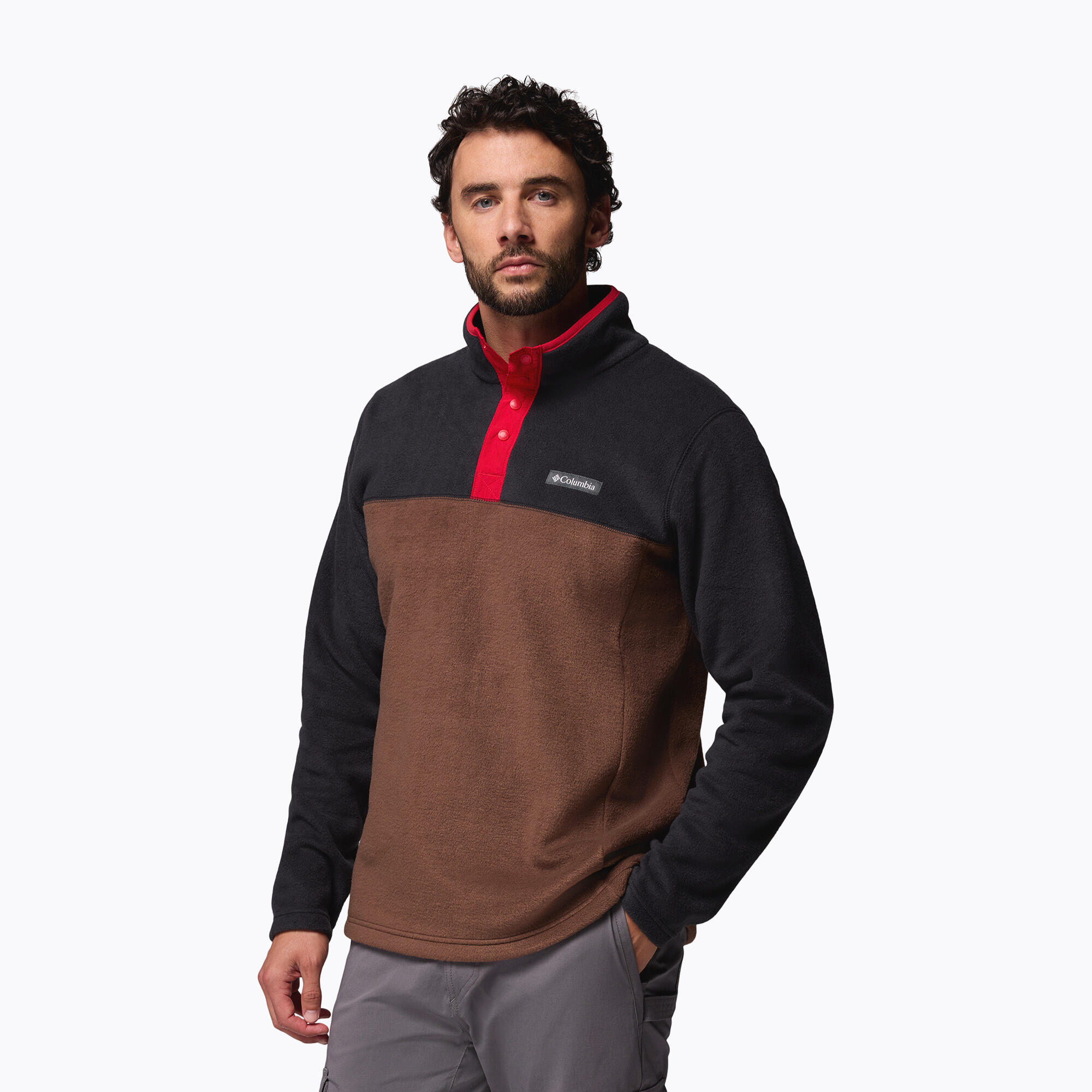 Sweat-shirt homme Columbia Steens Mountain Half Snap II 4/6