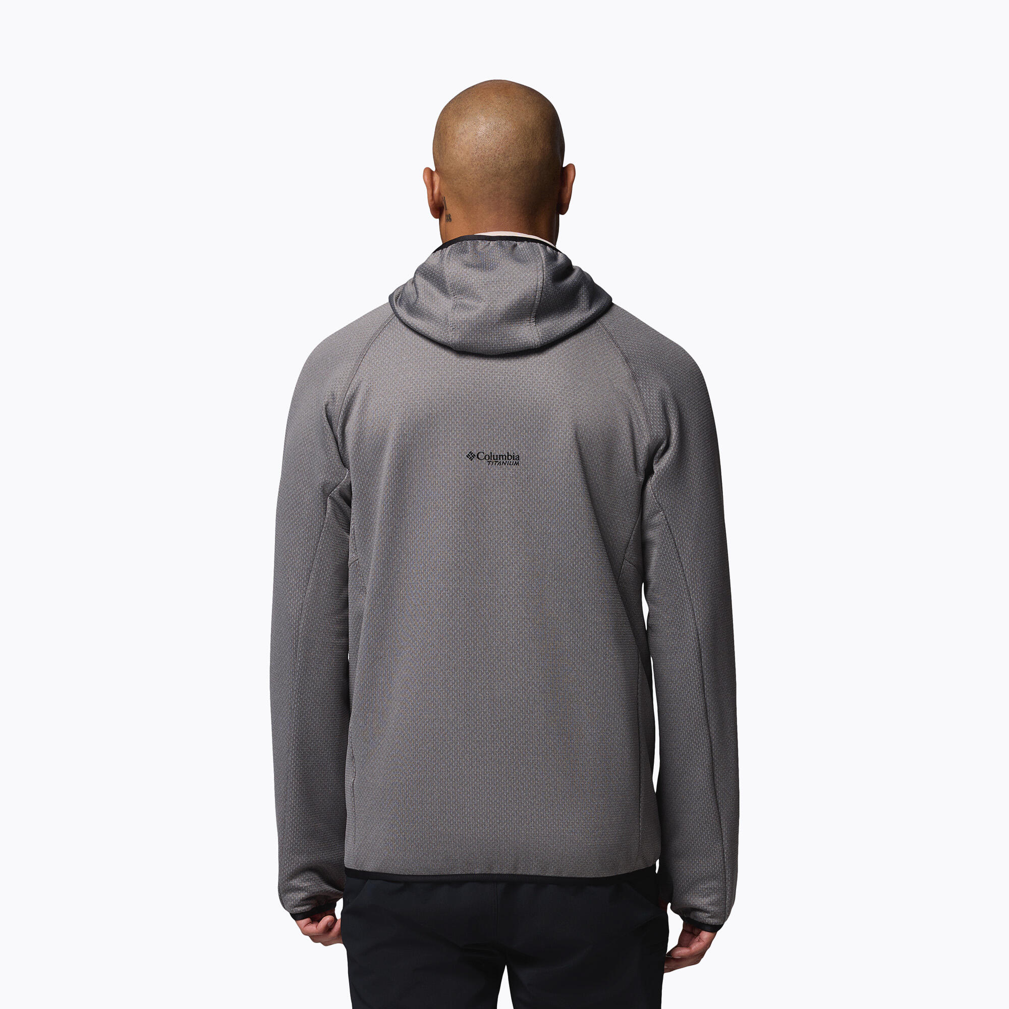 Sweat à capuche zippé intégral pour homme Columbia Triple Canyon Grid Fleece II 3/7
