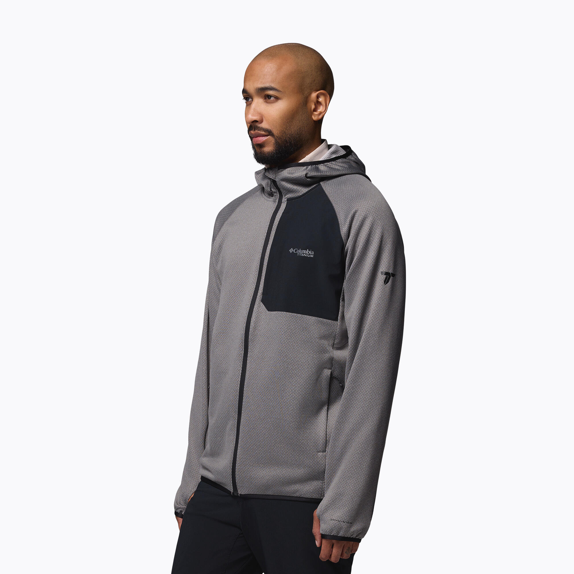 Sweat à capuche zippé intégral pour homme Columbia Triple Canyon Grid Fleece II 4/7