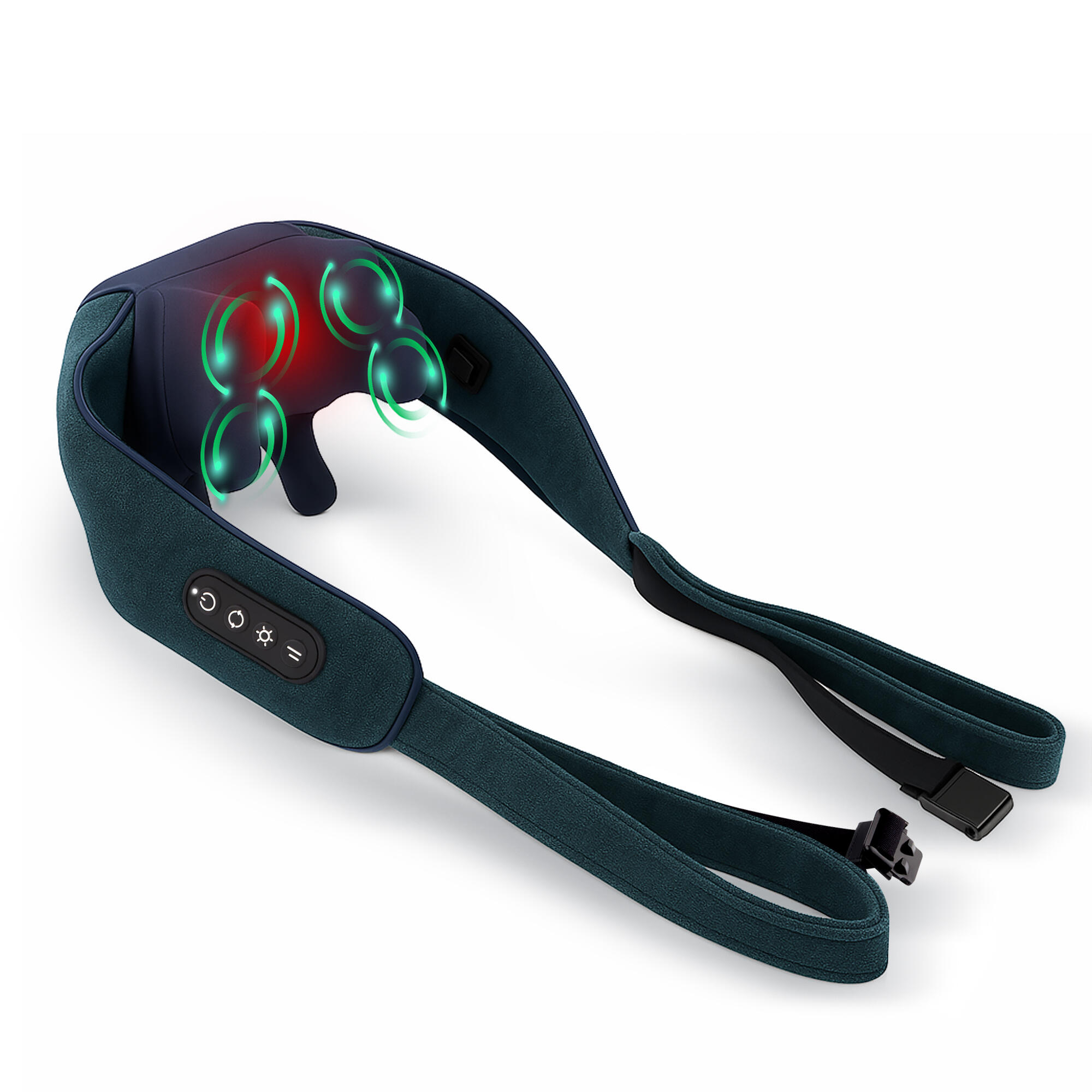 Collarín de masaje Shiatsu inalámbrico para alivio muscular Medivon Hyperion 5/7