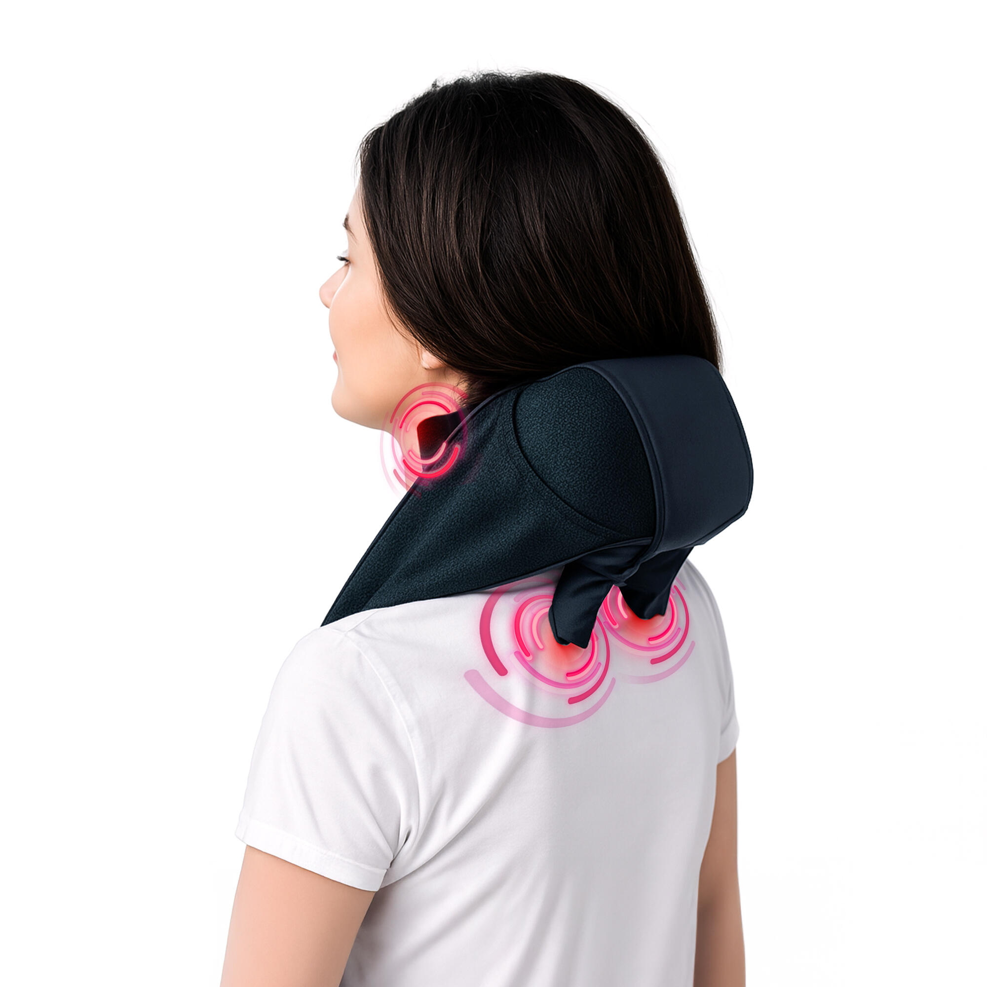 Collarín de masaje Shiatsu inalámbrico para alivio muscular Medivon Hyperion 6/7