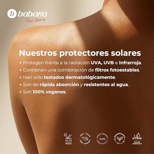 Babaria Bálsamo After Sun efecto hielo con Aloe Vera 200 ml 7/7