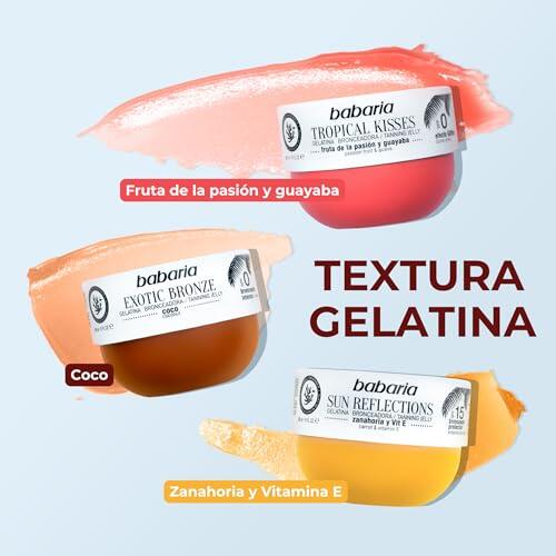 Babaria Gelatina Bronceadora Intensiva de Coco 300 ml 4/7