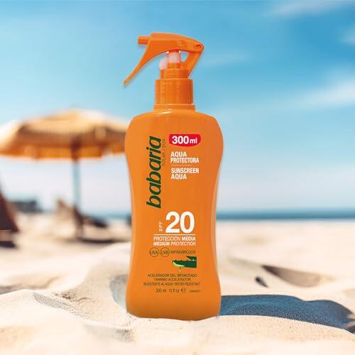 Babaria Spray Solar Aloe SPF20 300 ml 5/7