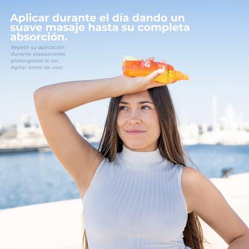 Babaria Spray Bifásico SPF50 Aqua UV 200 ml 4/7