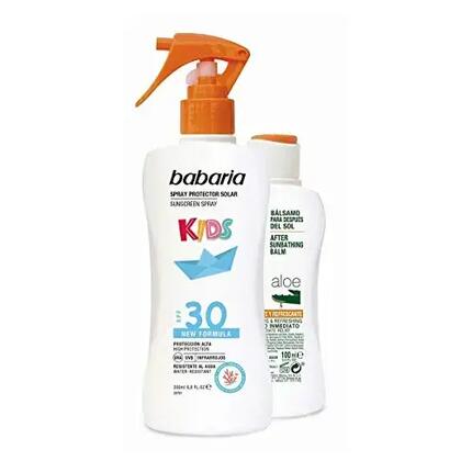 BABARIA Leche Protectora Infantil SPF50+ + After Sun 100 ml