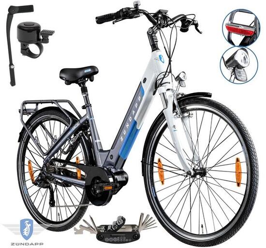 Rower Elektryczny Miejski Zündapp Z901 Koła 28