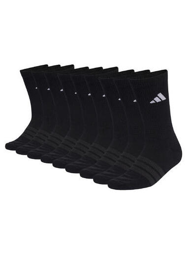 adidas Unisex Cushioned Sportswear Crew Socken 9er-Pack Tennissocken 9 Paar