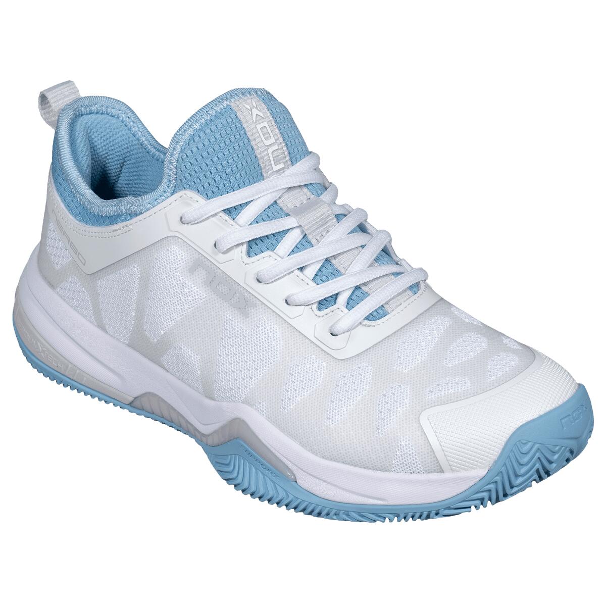 Scarpe da padel NERBO Bianco/Blu cenere 2/7