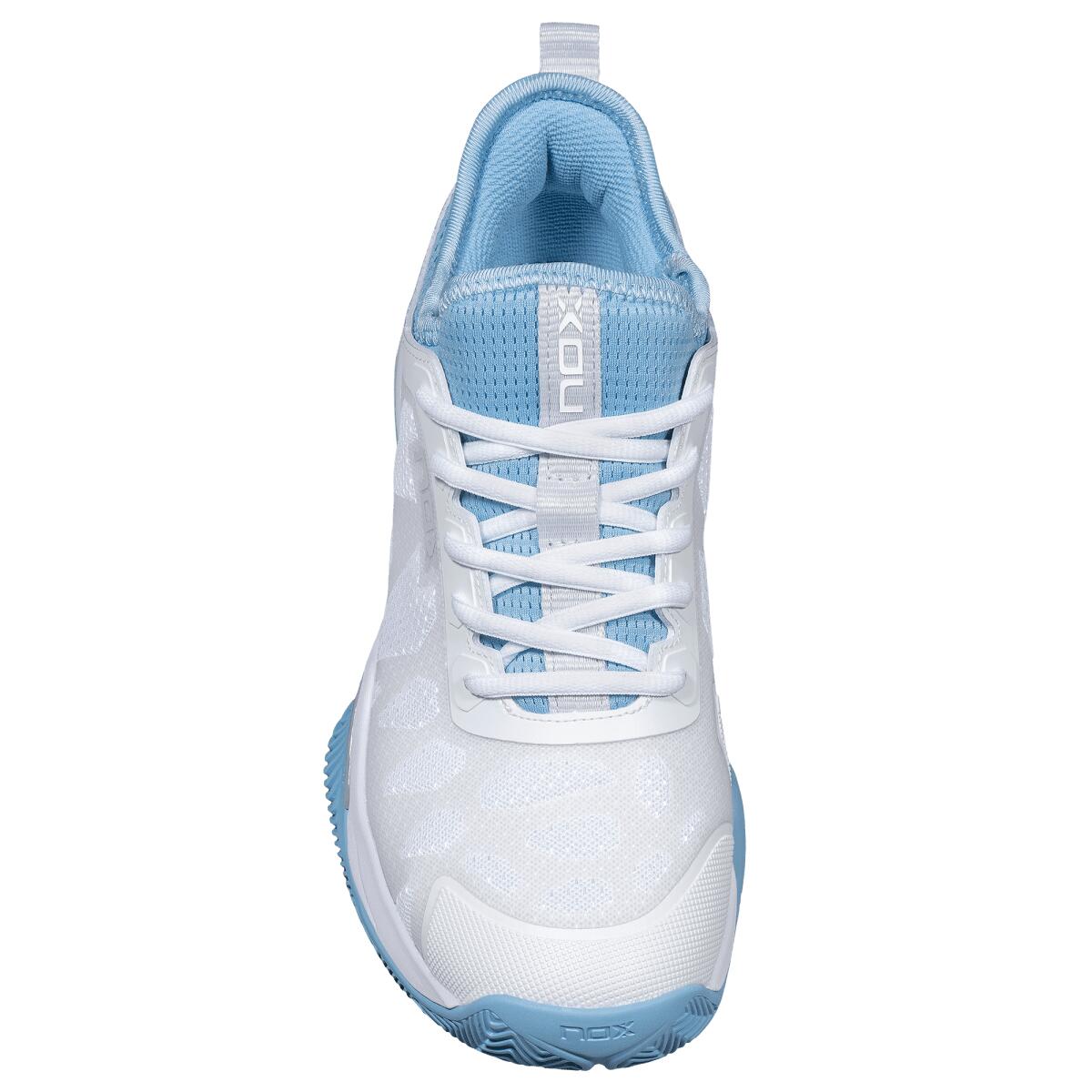 Scarpe da padel NERBO Bianco/Blu cenere 5/7