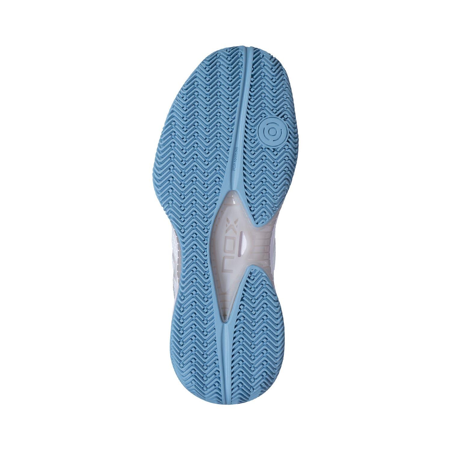 Scarpe da padel NERBO Bianco/Blu cenere 6/7