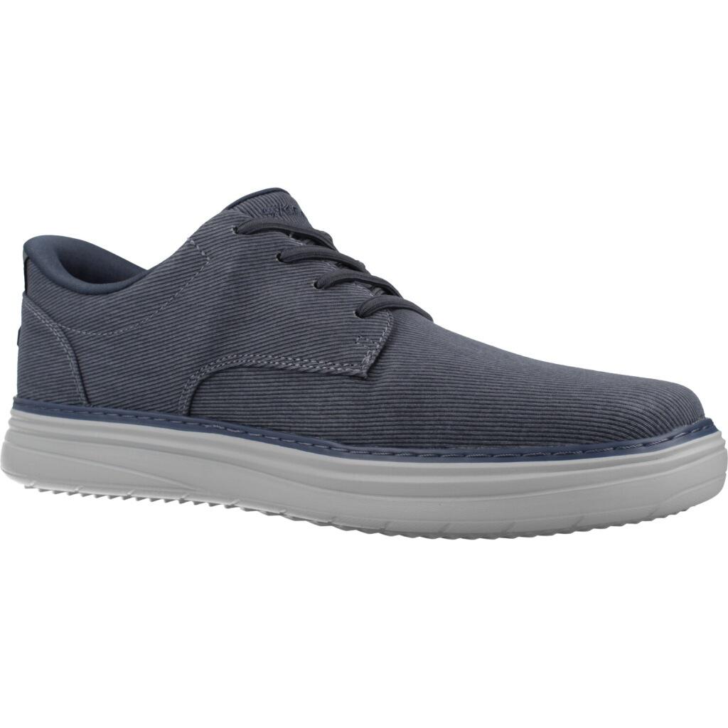 Baskets Skechers Hyland - Justino, Bleu, Hommes 5/5