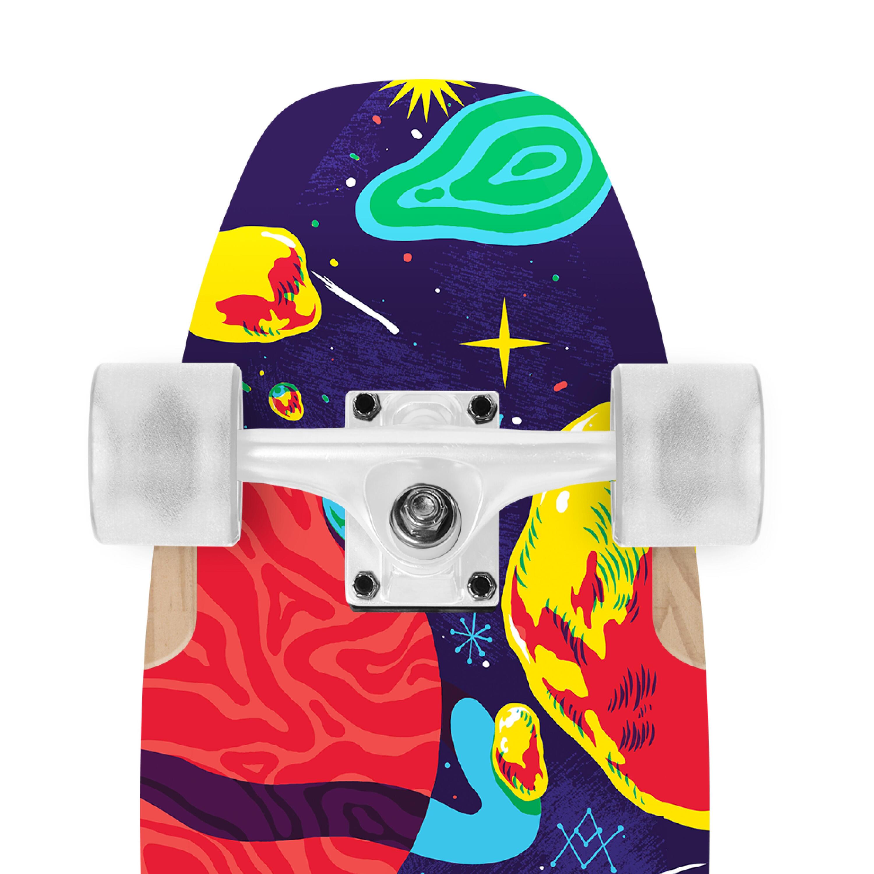 Skateboard Double Kick Freeride 31" Space 4/6