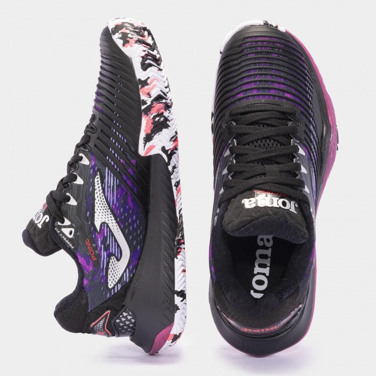 JOMA PADEL POINT 2401 donna scarpa tecnica padel e tennis 4/5