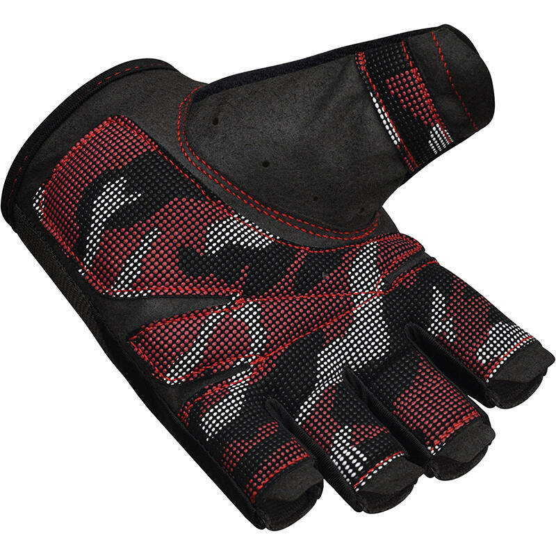 RDX T2 Weightlifting Half Finger Gym Gloves 3/7