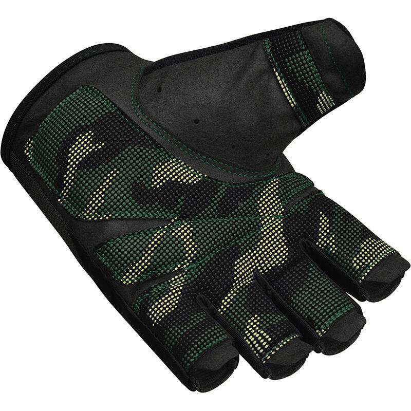 RDX T2 Weightlifting Half Finger Gym Gloves 3/7