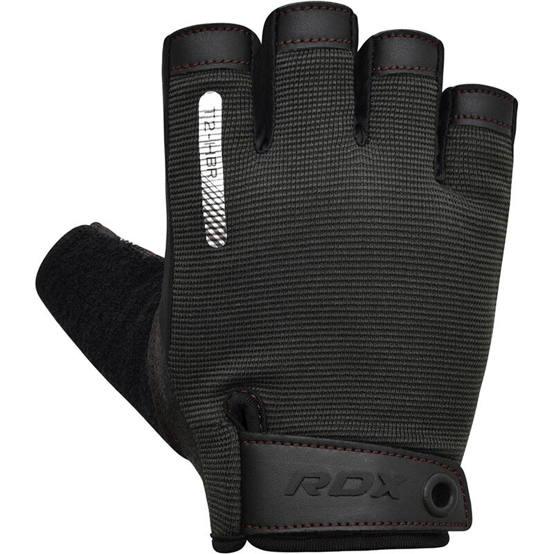 Gym Gloves T2 - Half Finger Braun - Bruin - S 2/7