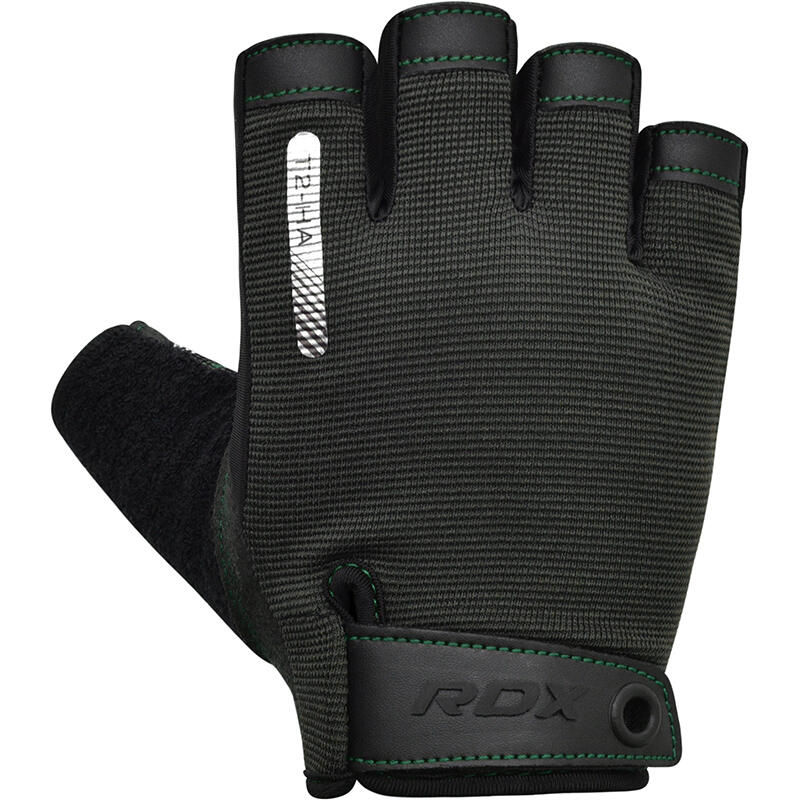 RDX T2 Weightlifting Half Finger Gym Gloves 2/7
