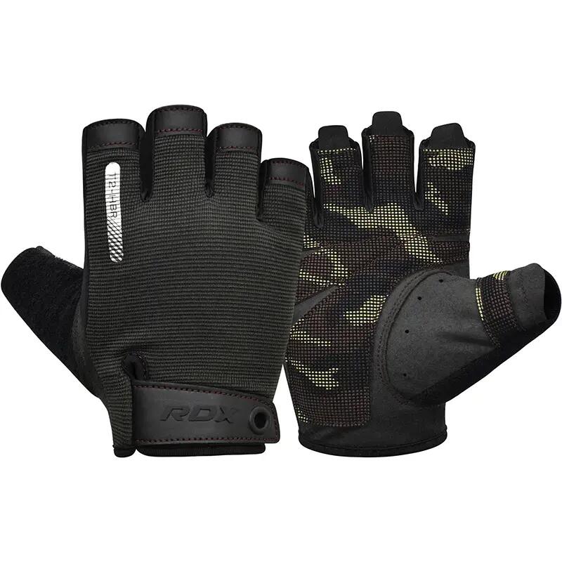 RDX T2 Weightlifting Half Finger Gym Gloves