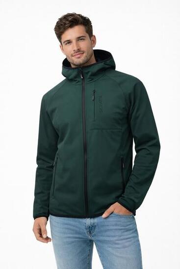 Softshelljacke mit Kapuze Bente Wandern/Outdoor/Trecking für Herren
