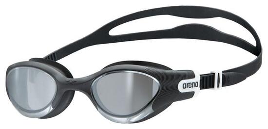 Arena The One Plus Mirror Schwimmbrille Silber/Schwarz