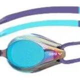 ARENA Tracks Mirrored Racing Goggles, Turquoise/Dusk/Water