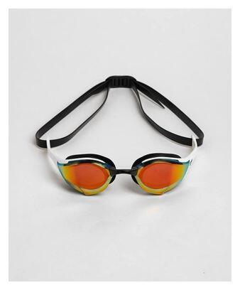 Arena Cobra Edge Swipe Schwimmbrille Verspiegelte Gläser Gelb Weiß Schwarz 3/7