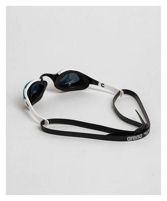Arena Cobra Edge Swipe Schwimmbrille Verspiegelte Gläser Gelb Weiß Schwarz 2/7