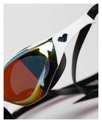 Arena Cobra Edge Swipe Schwimmbrille Verspiegelte Gläser Gelb Weiß Schwarz 5/7