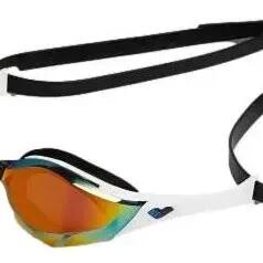 Arena Cobra Edge Swipe Mirror Glasses Yellow White Black