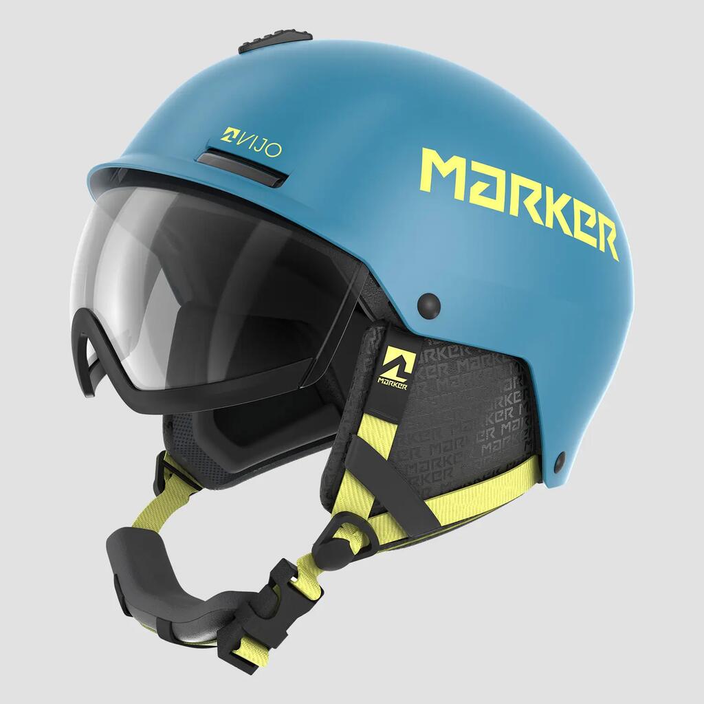 Marker Vijo Jr Ski Helmet Blue Yellow