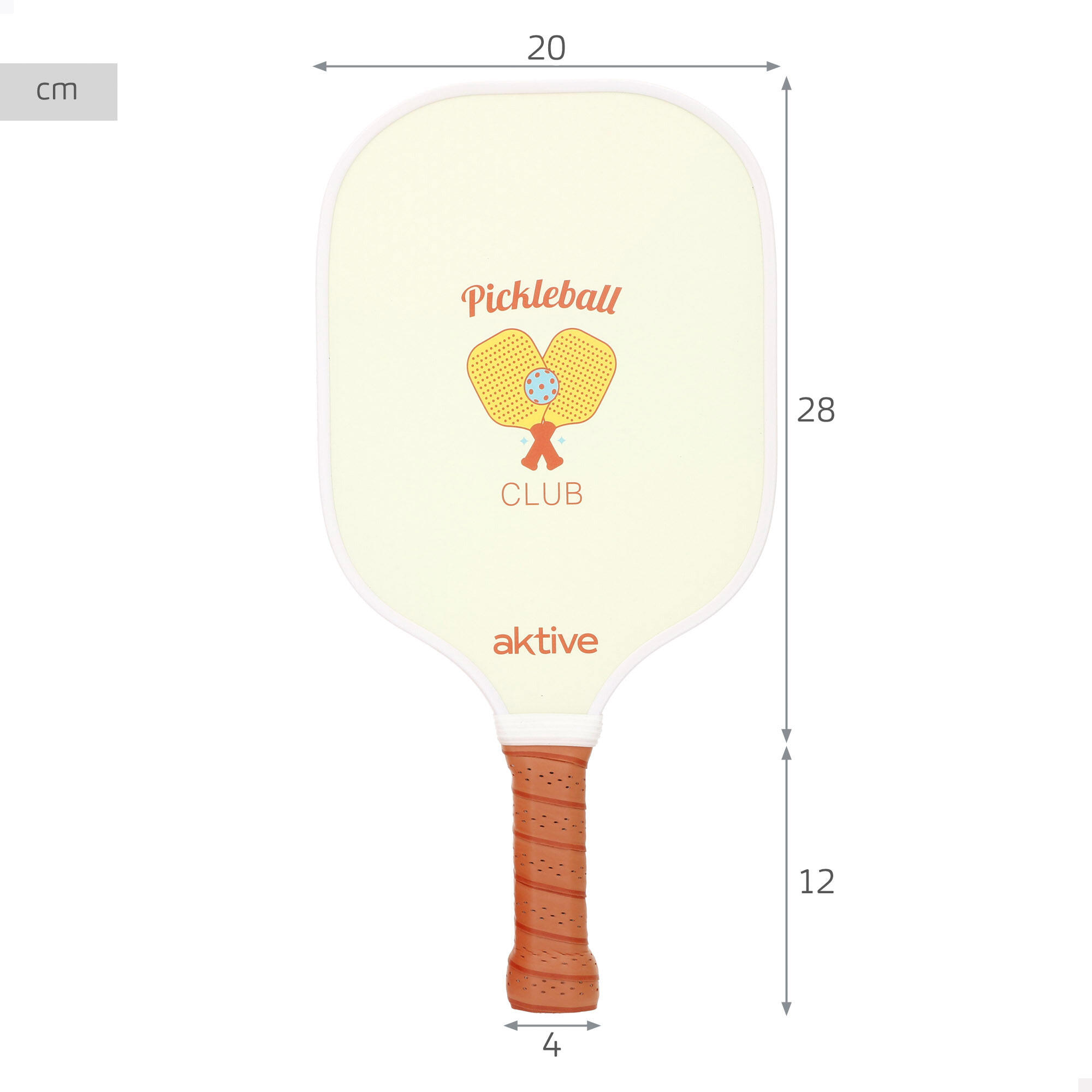 Aktive Set de raquettes de pickleball 20x1x40 cm 4/7