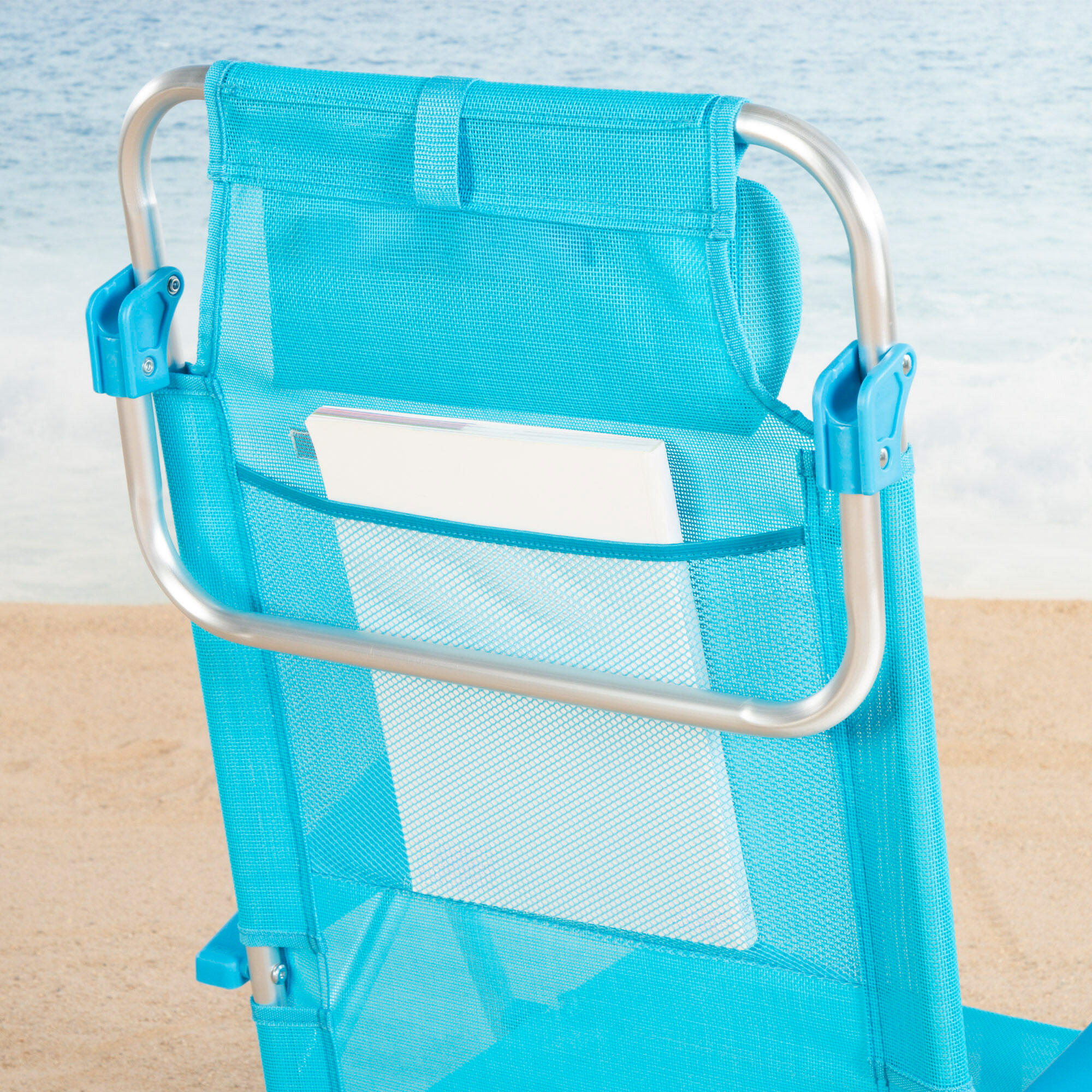 Aktive Sedia da spiaggia bassa multiposizione 47x49x82 cm Caribe 6/7